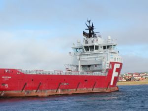 Far Scotsman supply vessel T Ormond for articles