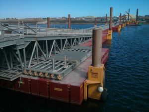 Noble Frontier Temporary Dock Facility for articles